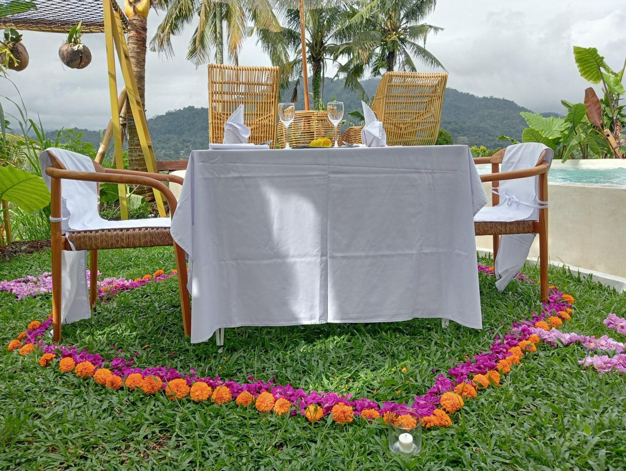 Gladak Di Uma Bali Bed and Breakfast Sidemen  Eksteriør billede