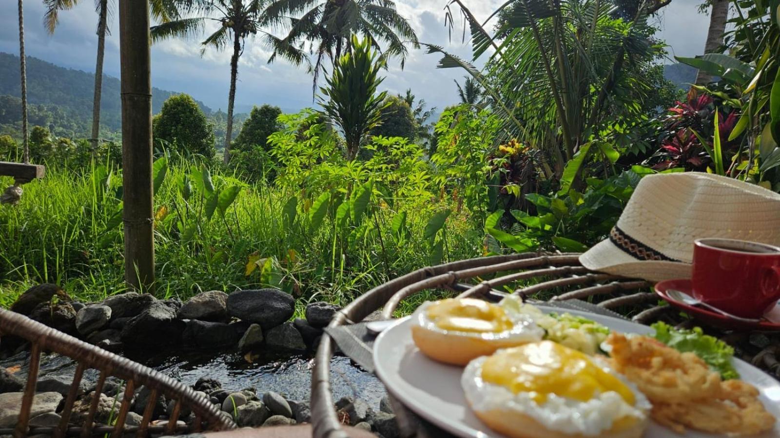 Gladak Di Uma Bali Bed and Breakfast Sidemen  Eksteriør billede